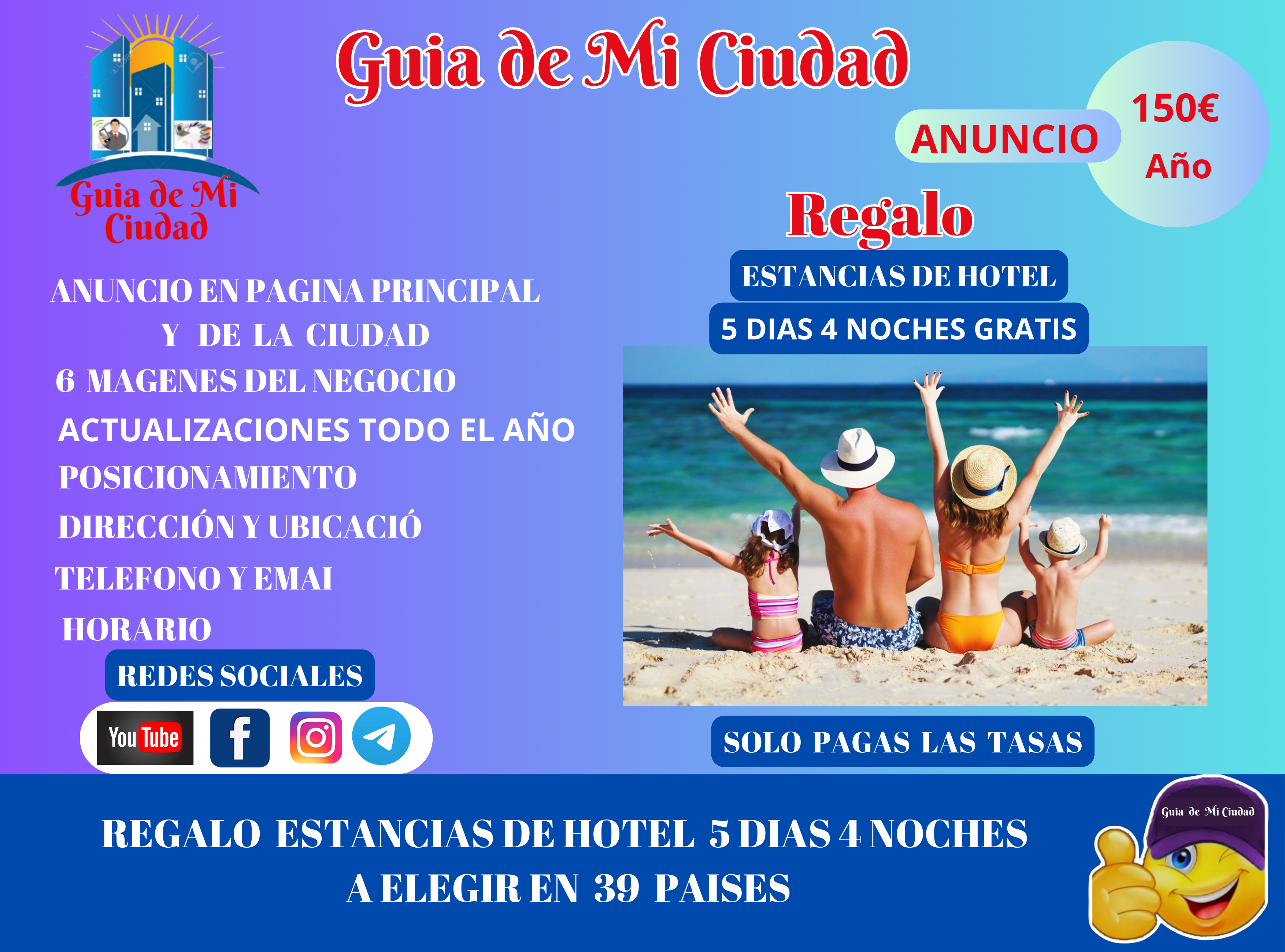 ANUNCIO DE 150€ AL AÑO